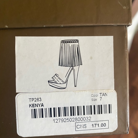 BEBE heels sz 7 NEW - Picture 4 of 4